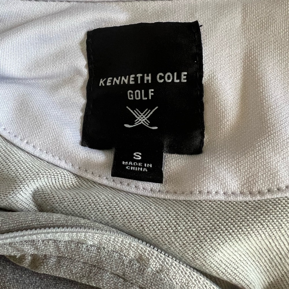 Kenneth Cole Golf Gray 1/2 Zip size men’s S - Picture 2 of 9